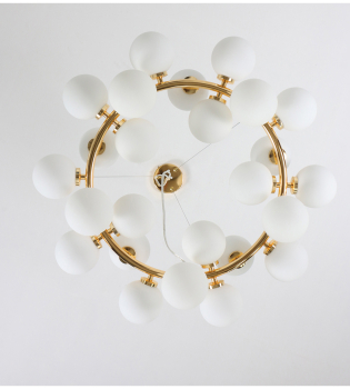 Preview: Kugel Deckenlampe Gold